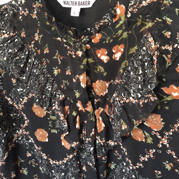 Walter Baker floral top short sleeves - Picture 3 of 7